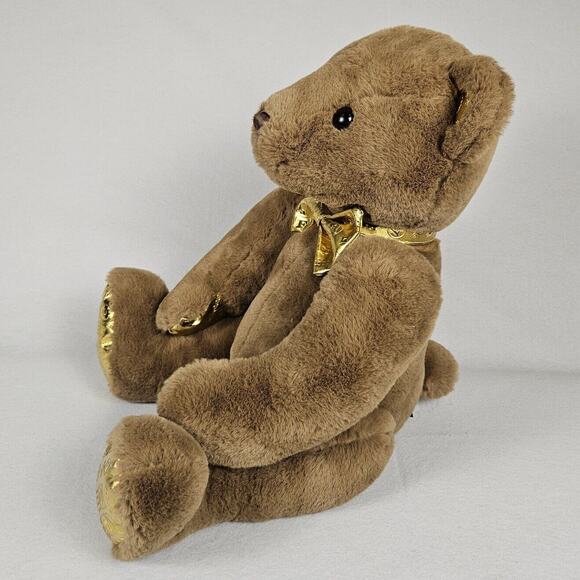 FAO Schwarz 160th Anniversary Teddy Bear Embossed Large Stuffed Plush Christmas - Picture 4 of 16